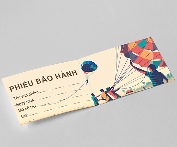In phiếu bảo hành